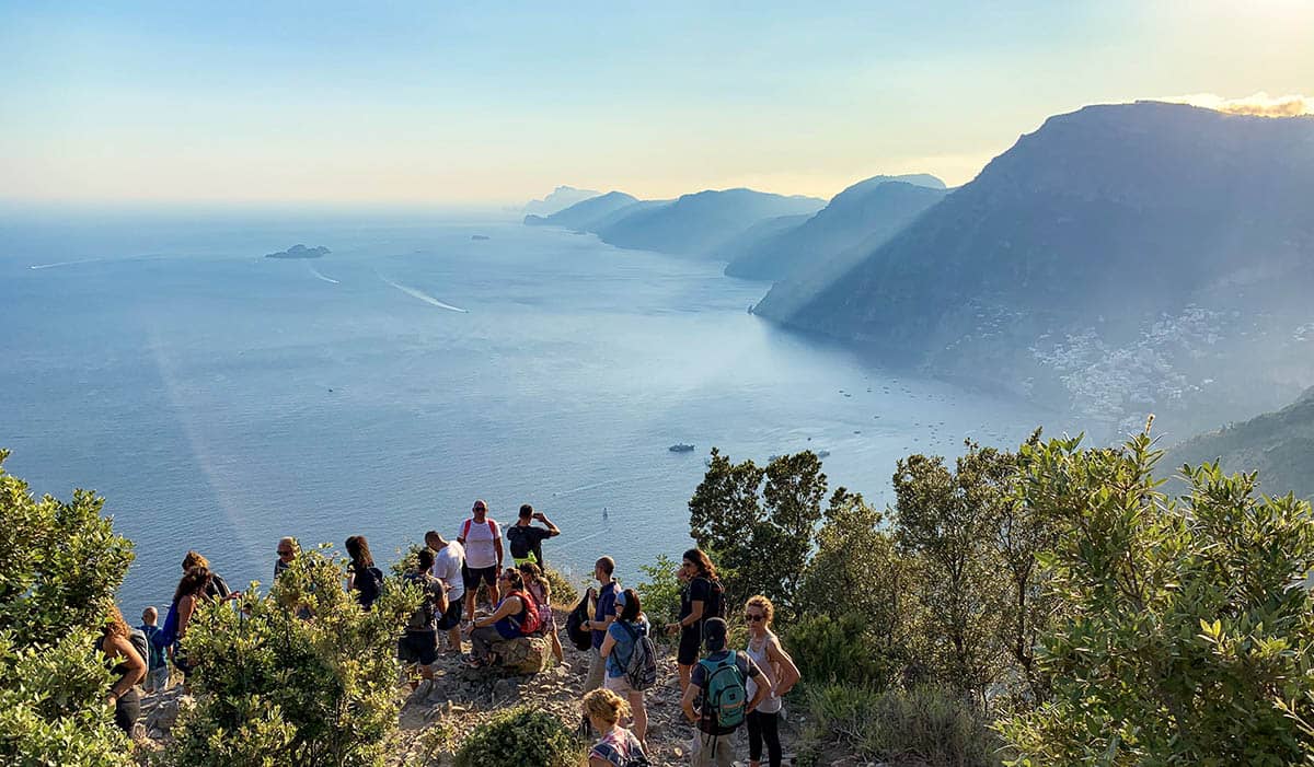 Day 3 | Walk of the Gods all the way to Positano - Boat Trip to Amalfi