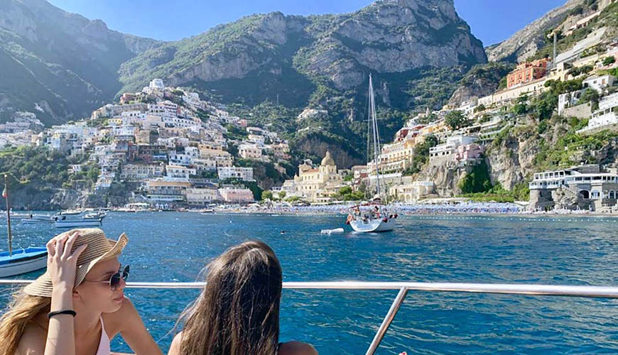 Day 4 | Private Amalfi Coast Boat Excursion and Positano