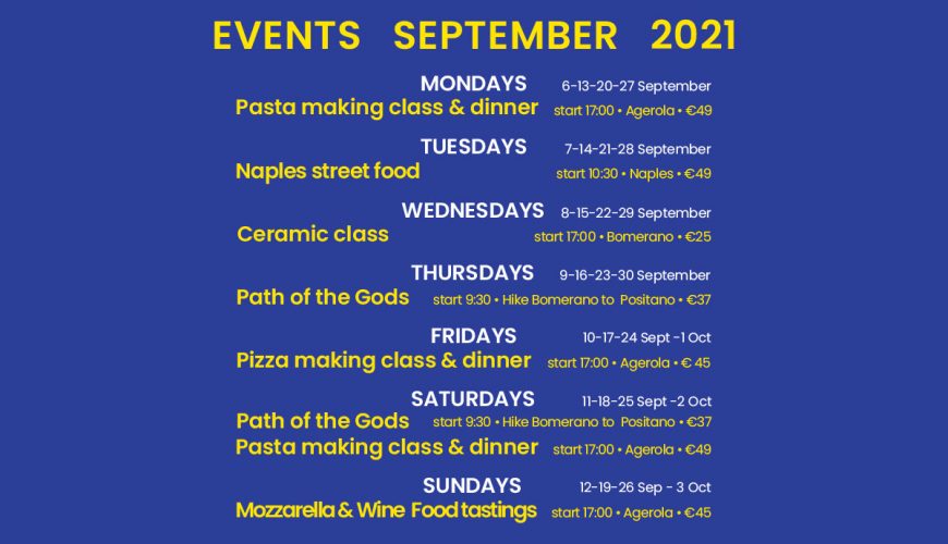 events and authentic experiences on the amalfi coast