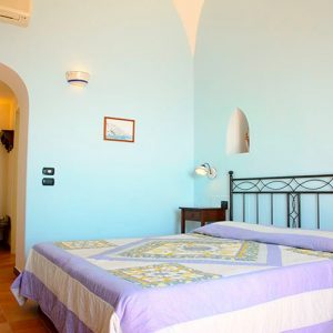 Villa in Amalfi with garden sea view